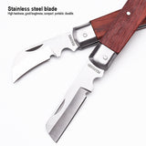 200mm Straight, Curved Stainless Knife