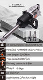 1" Air Impact Wrench 6bar 3500rpm