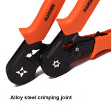 Square , Hex Ratchet Crimping Plier