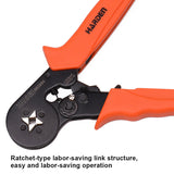 Square , Hex Ratchet Crimping Plier
