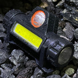 Rechargeable 1200mAh Li-ion Head Light Flashlight
