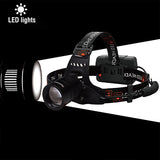 Rechargeable Head Light 1800mAh Li-ion 180 Lumens