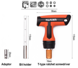 46 Pcs Ratchet Screwdriver & Bits Set