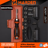 47Pcs Ratchet Screwdriver Set (INDUSTRIAL)