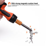 46 Pcs Ratchet Screwdriver & Bits Set