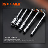 8-14 X 9-17 X 10-19mm Y-type Wrench Chrome Vanadium Steel