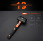 225g - 680g Rubber Mallet with Firbregalss Handle