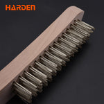 3,4,5 Row Steel Brush with wood handle