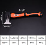 1kg, 2kg Splitting Maul With Fiberglass handle