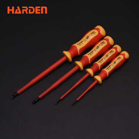 Insulated Slotted Screwdriver 2.5*75, 3.0*100, 5.5*125, 6.5*150