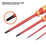 Insulated Slotted Screwdriver 2.5*75, 3.0*100, 5.5*125, 6.5*150