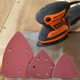 10Pcs Triangle Disc Sanding With Velcro