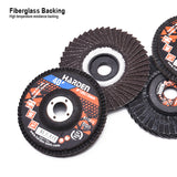 100 X 16mm X 40,60,80,120# Flexible Flap Disc Abrasives