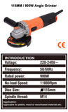 100mm - 230mm / 750W - 2350W / 220V Electric Angle Grinder