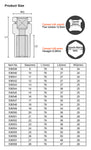 8mm - 28mm 1/2" Impact Long Socket