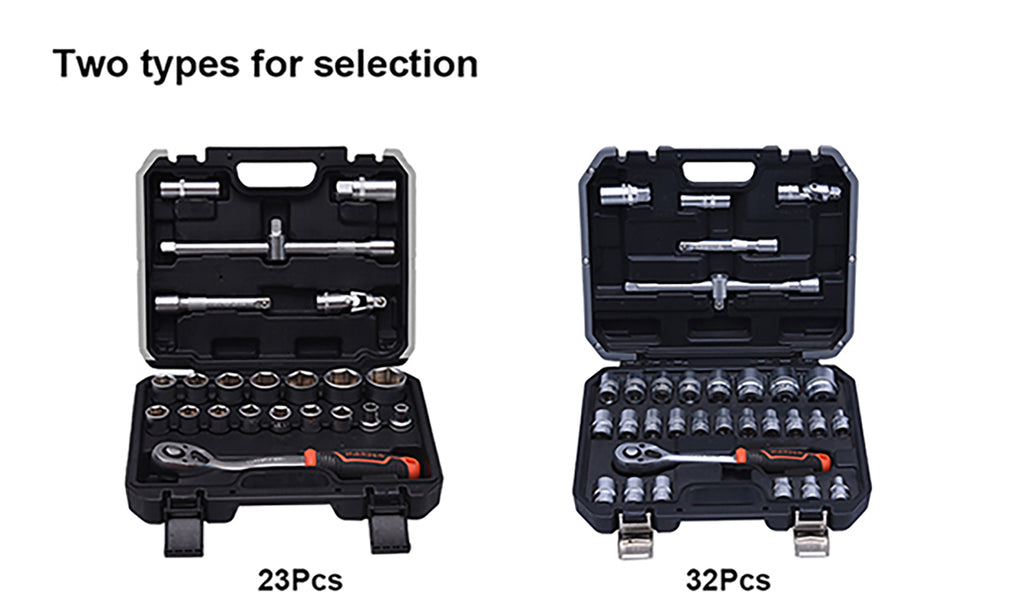 23PCS 1/2" DR. Socket Set – Harden Tools Philippines