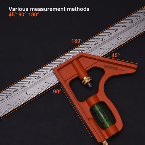 2Ppcs Combination & Try Square Ruler Set – Harden Tools Philippines