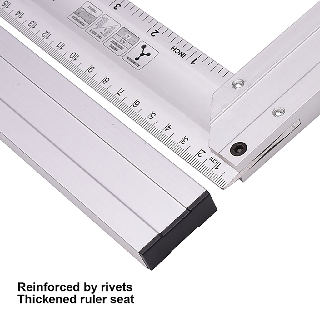 2Ppcs Combination & Try Square Ruler Set – Harden Tools Philippines
