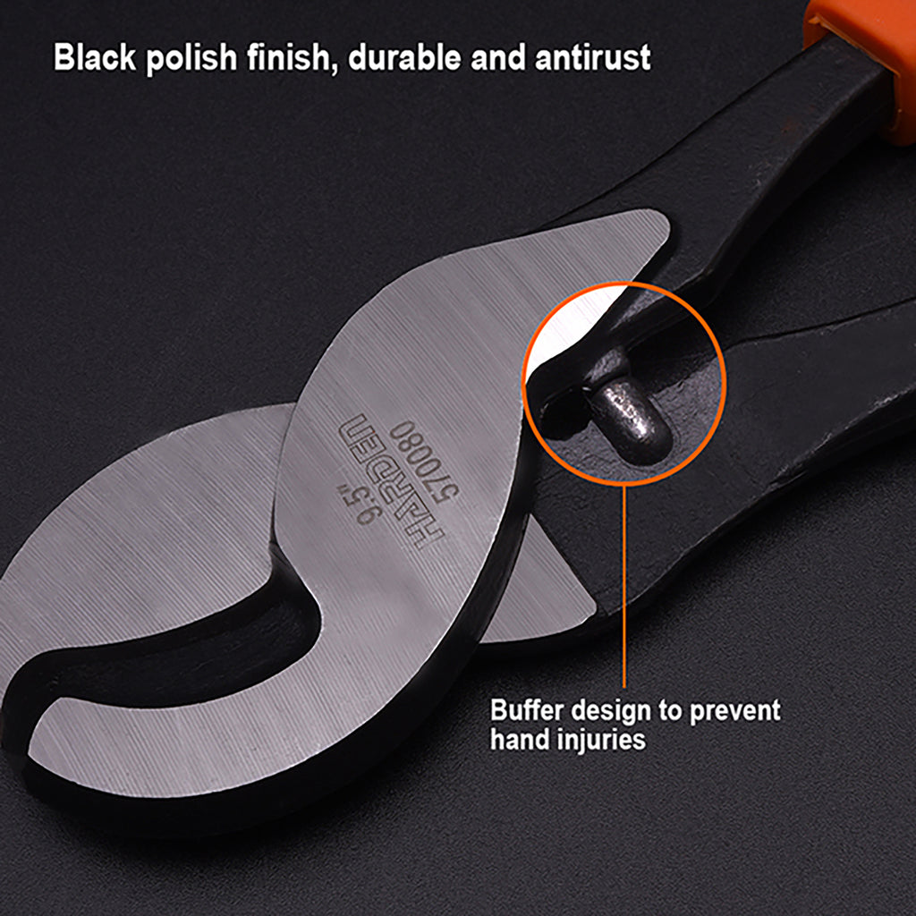 thumbnail image 2 of 18 Inch Heavy Duty Cable Cutter With Long Handle, Harden Carbon Steel Cable C 2 of 14