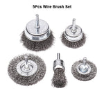 5Pcs Wire Brush Set