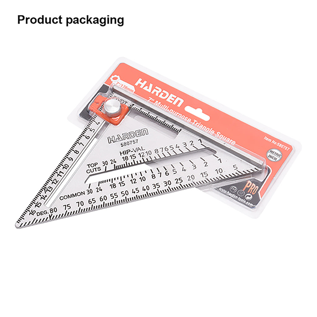 7“ Multi-purpose Triangle Square – Harden Tools Philippines