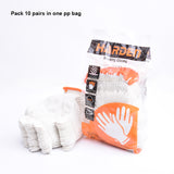 10Pcs Working Gloves Size 10" Cotton Polyester