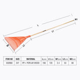 Plastic Leaf Rake 24Teeth