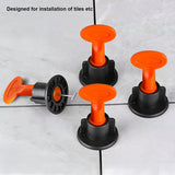 Tile Leveling 50Pcs With 1pc plastic wrench