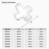 300PCS 2mm - 10mm Tile Cross Spacer
