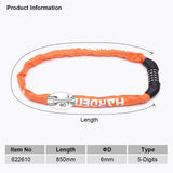 1000*6mm 5 Digit Combination Chain Lock