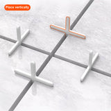 300PCS 2mm - 10mm Tile Cross Spacer