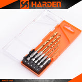 5Pcs 1/4" Hex-Driver Drill Bit Set