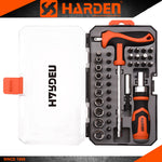 28 Pcs Ratchet Screwdriver & Bits Set