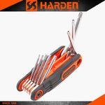 8 In 1 Folding Torx Key Set