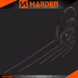 100Pcs 2.5 - 9 x 100 - 1200mm Black Cable Ties