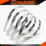 100Pcs Heavy Duty Stainless Steel Cable Ties