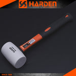 225g - 680g White Rubber Mallet with Firbregalss Handle
