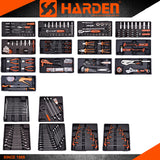 Harden Tool Set Socket Tools, Auto Repair Set, Double Ring Spanner Set, Screwdriver Set, Pliers Set, Hammers Set, Circlip Plier Set, Hand Riveter Set, Plier Key Cutter Set, Plier Wrench Tape Set, File Repair Set, Combina Bits Torx Hex Pozi Philips Slotted