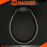 640 x 18mm 5 Digit Combination Bicycle Cable Lock