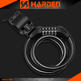1200*12mm 5 Digit Combination Bicycle Cable Lock