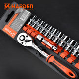 1/4", 3/8", 1/2" Socket Sets