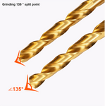 M2 HSS Twist Drill Bit Set 1.0 - 13.0