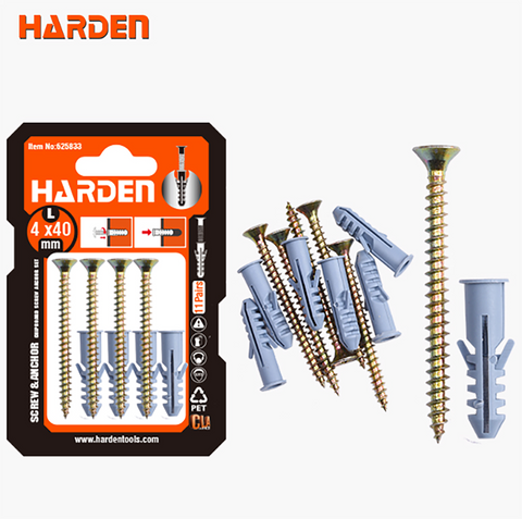 Chipboard Screw Anchor Set