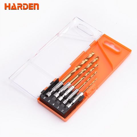 5Pcs 1/4" Hex-Driver Drill Bit Set