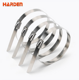100Pcs Heavy Duty Stainless Steel Cable Ties
