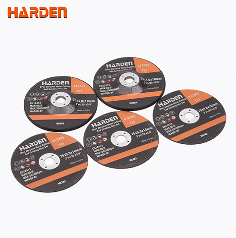 5Pcs Abrasive Metal Cutting and Grinding Disc Set