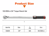 50-1000N.m 3/4" Torque Wrench