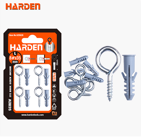 Eye Hook Screw Anchor Set