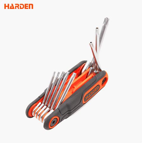 8 In 1 Folding Torx Key Set