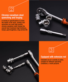 1/4", 3/8", 1/2" Socket Sets